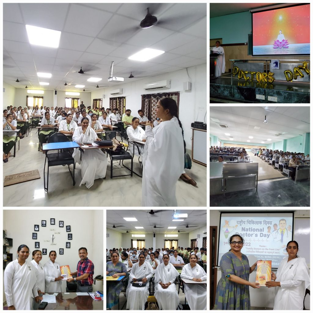 International doctor's Day Held By Brahma Kumaris Rajamahendravaram