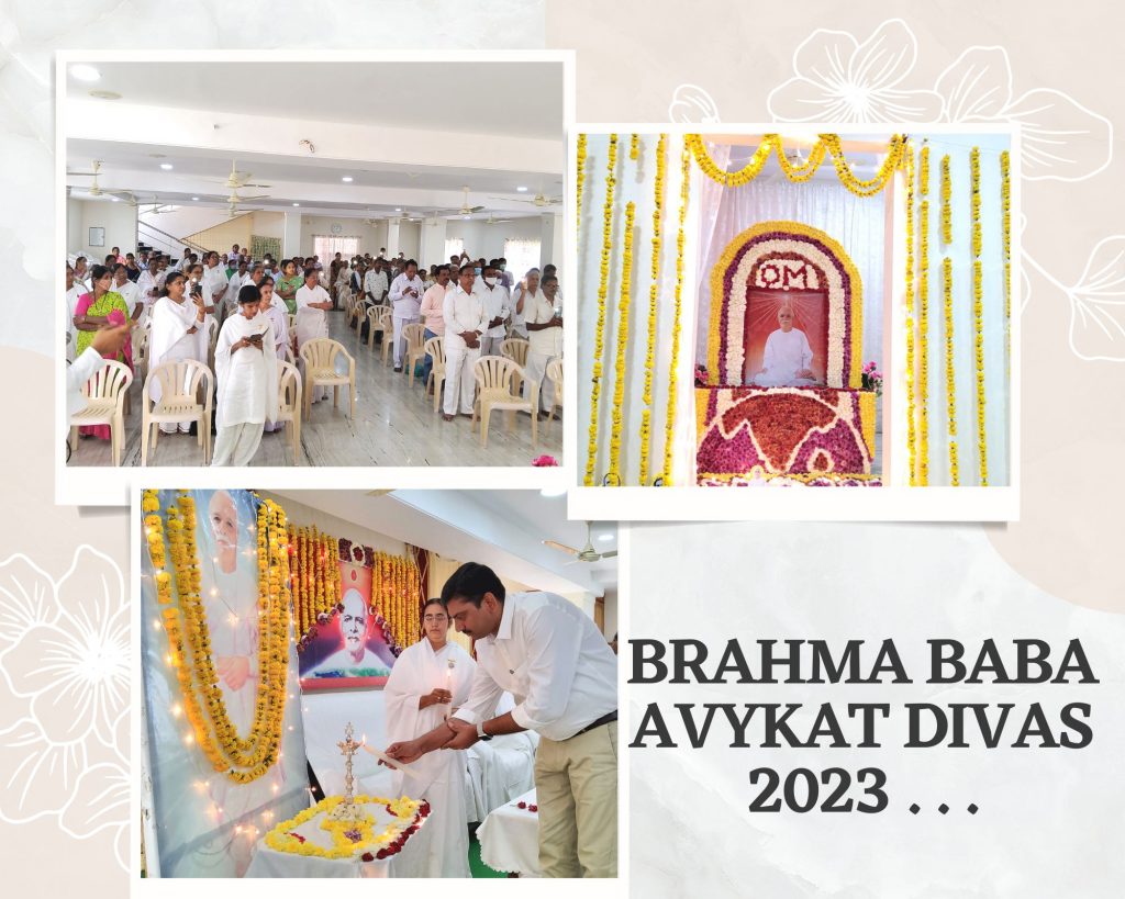 Brahma Baba Avykat Diwas-- 2023---Trilok Bhavan, Rajahmundry